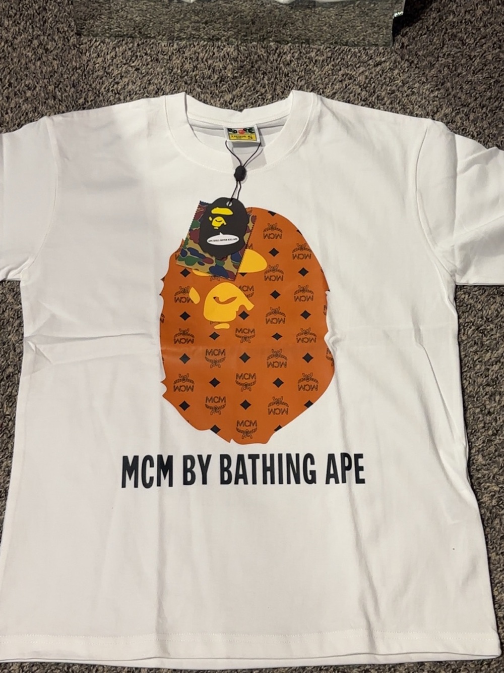 Small MCM X BAPE Tee